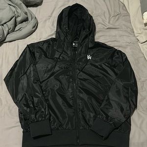 YoungLA Black Windbreaker - Large